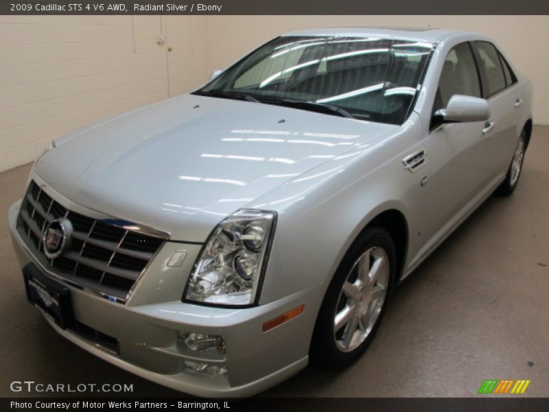 Radiant Silver / Ebony 2009 Cadillac STS 4 V6 AWD