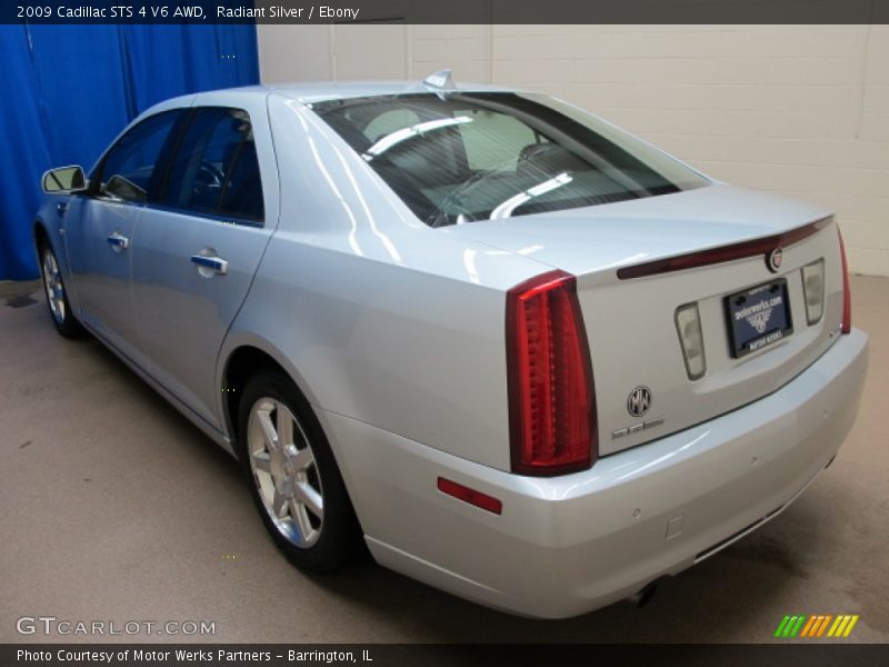 Radiant Silver / Ebony 2009 Cadillac STS 4 V6 AWD