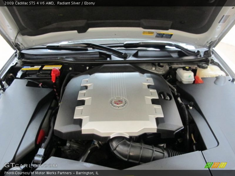 Radiant Silver / Ebony 2009 Cadillac STS 4 V6 AWD