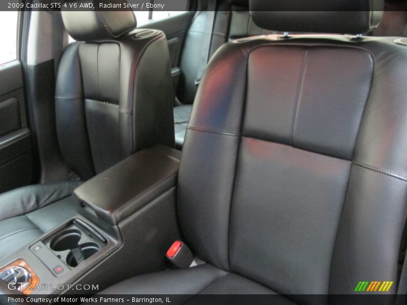 Radiant Silver / Ebony 2009 Cadillac STS 4 V6 AWD