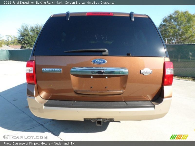 Golden Bronze Metallic / Chaparral 2012 Ford Expedition EL King Ranch 4x4