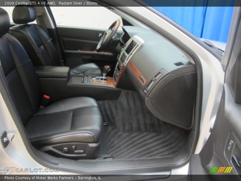 Radiant Silver / Ebony 2009 Cadillac STS 4 V6 AWD