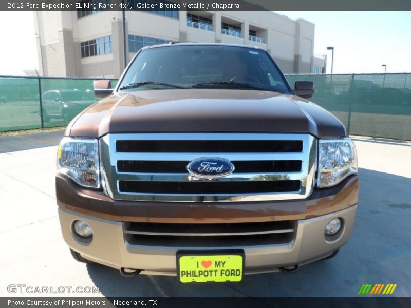 Golden Bronze Metallic / Chaparral 2012 Ford Expedition EL King Ranch 4x4