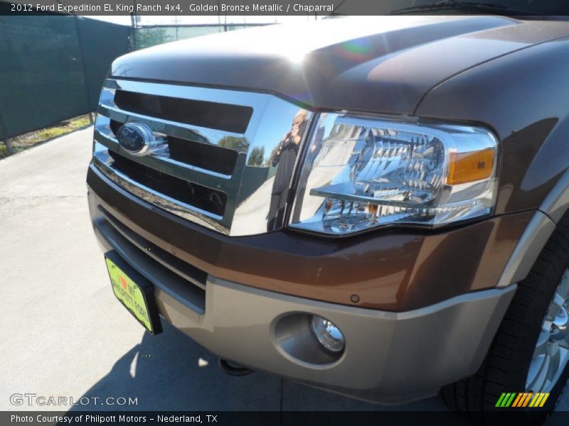 Golden Bronze Metallic / Chaparral 2012 Ford Expedition EL King Ranch 4x4