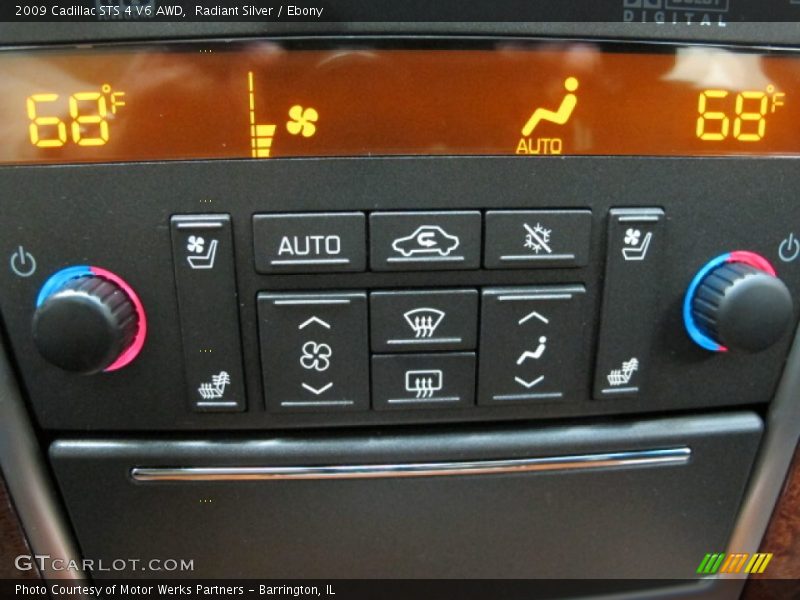 Radiant Silver / Ebony 2009 Cadillac STS 4 V6 AWD