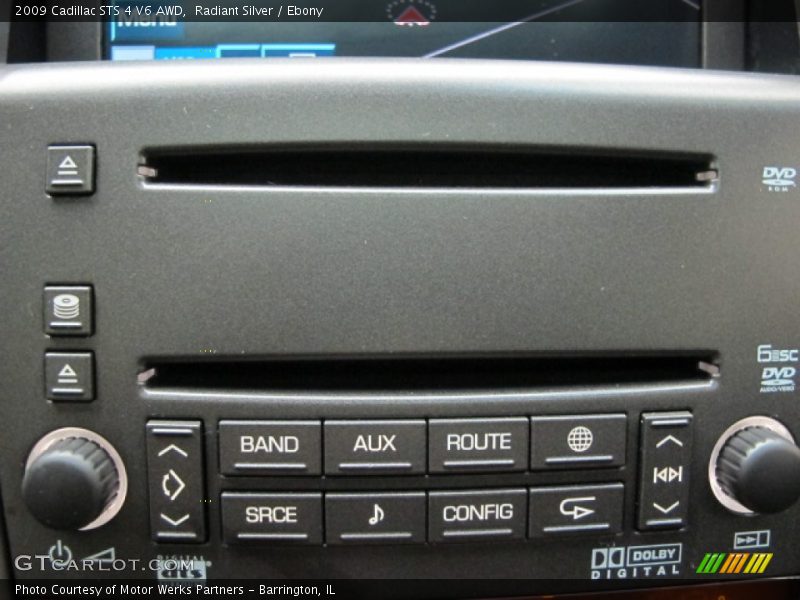 Radiant Silver / Ebony 2009 Cadillac STS 4 V6 AWD