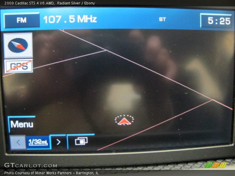 Radiant Silver / Ebony 2009 Cadillac STS 4 V6 AWD