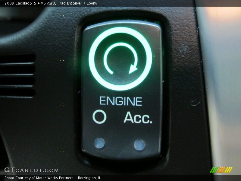 Radiant Silver / Ebony 2009 Cadillac STS 4 V6 AWD