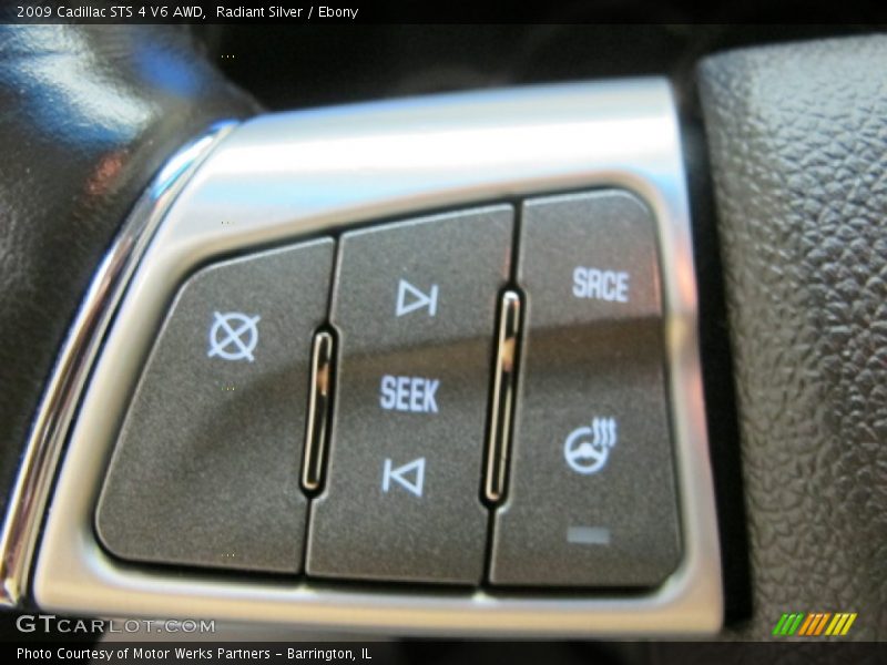 Radiant Silver / Ebony 2009 Cadillac STS 4 V6 AWD