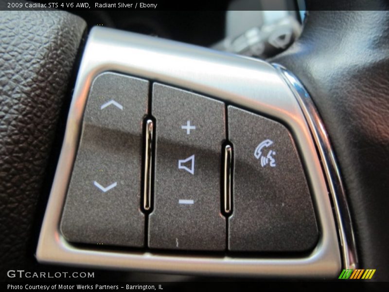 Radiant Silver / Ebony 2009 Cadillac STS 4 V6 AWD