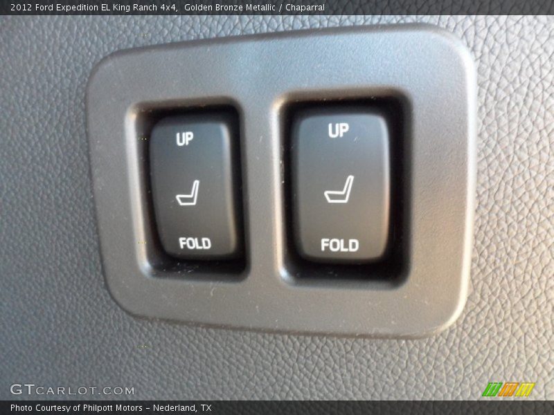 Controls of 2012 Expedition EL King Ranch 4x4