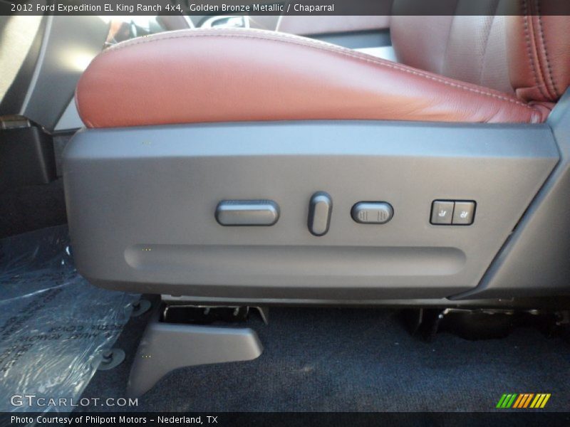 Power seat controls - 2012 Ford Expedition EL King Ranch 4x4