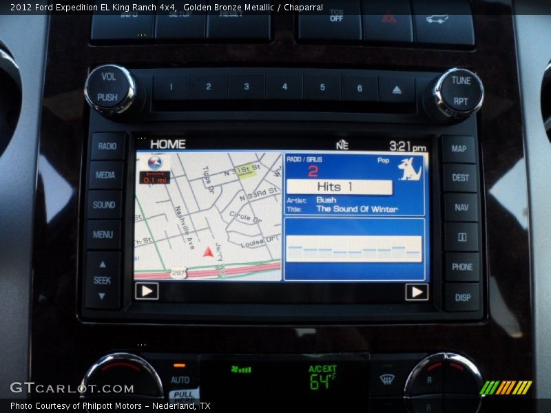 Navigation of 2012 Expedition EL King Ranch 4x4