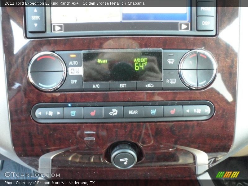 Climate controls - 2012 Ford Expedition EL King Ranch 4x4