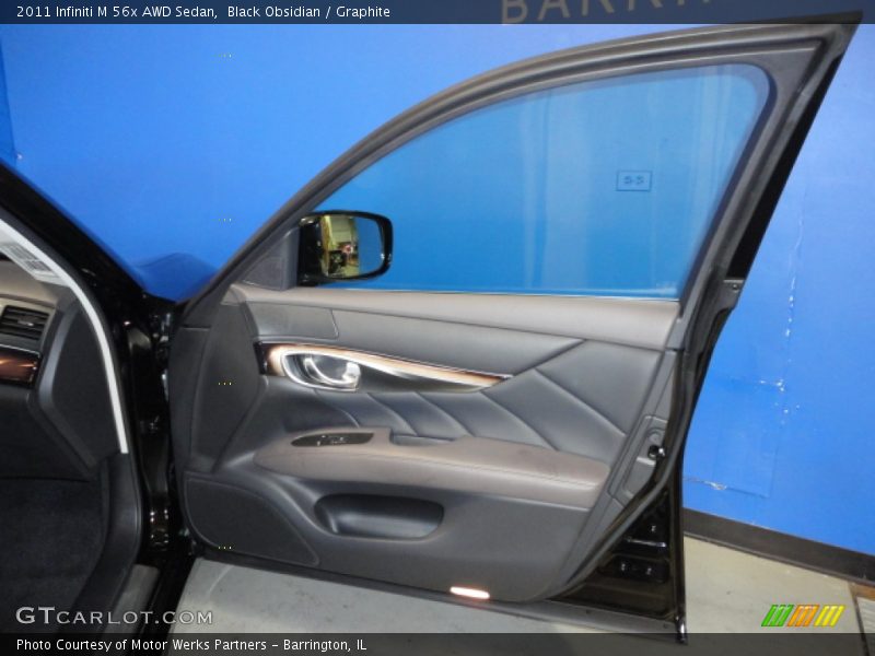 Black Obsidian / Graphite 2011 Infiniti M 56x AWD Sedan