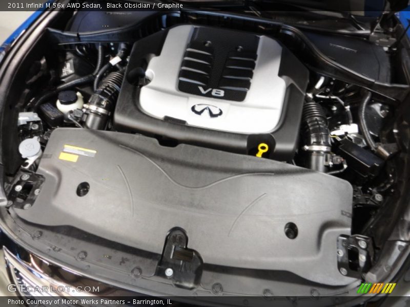 Black Obsidian / Graphite 2011 Infiniti M 56x AWD Sedan