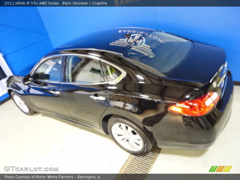 Black Obsidian / Graphite 2011 Infiniti M 56x AWD Sedan