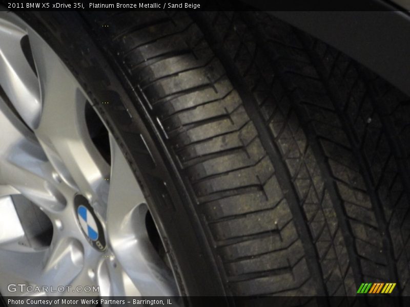 Platinum Bronze Metallic / Sand Beige 2011 BMW X5 xDrive 35i