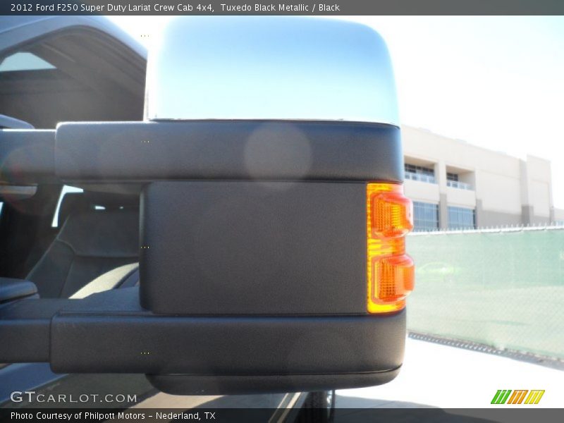 Tuxedo Black Metallic / Black 2012 Ford F250 Super Duty Lariat Crew Cab 4x4