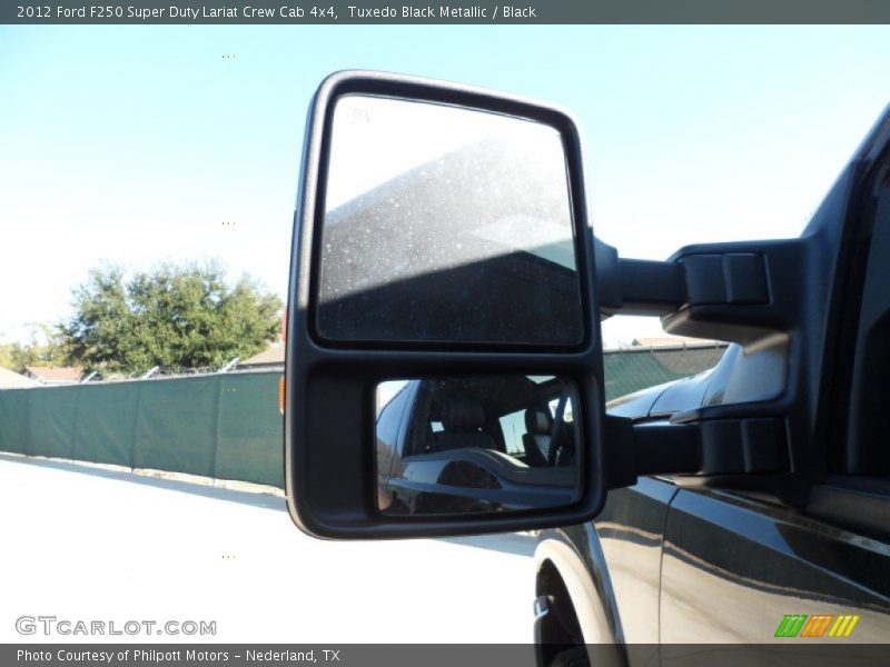 Tuxedo Black Metallic / Black 2012 Ford F250 Super Duty Lariat Crew Cab 4x4