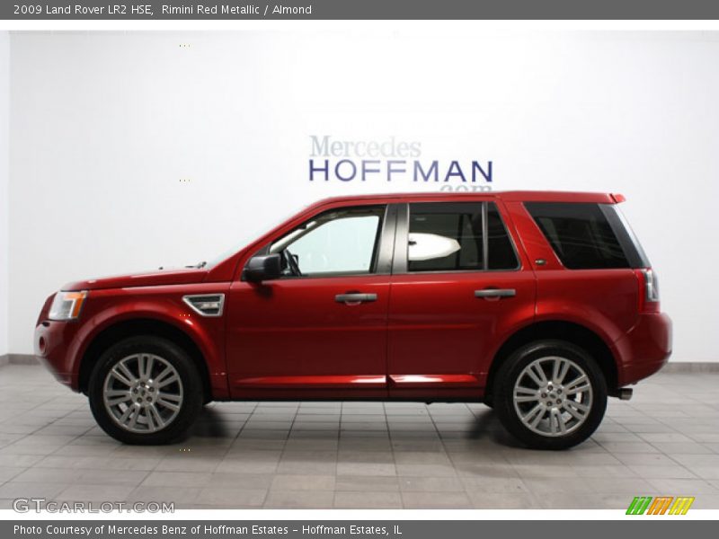 Rimini Red Metallic / Almond 2009 Land Rover LR2 HSE