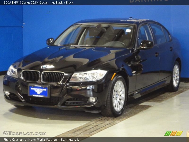 Jet Black / Black 2009 BMW 3 Series 328xi Sedan
