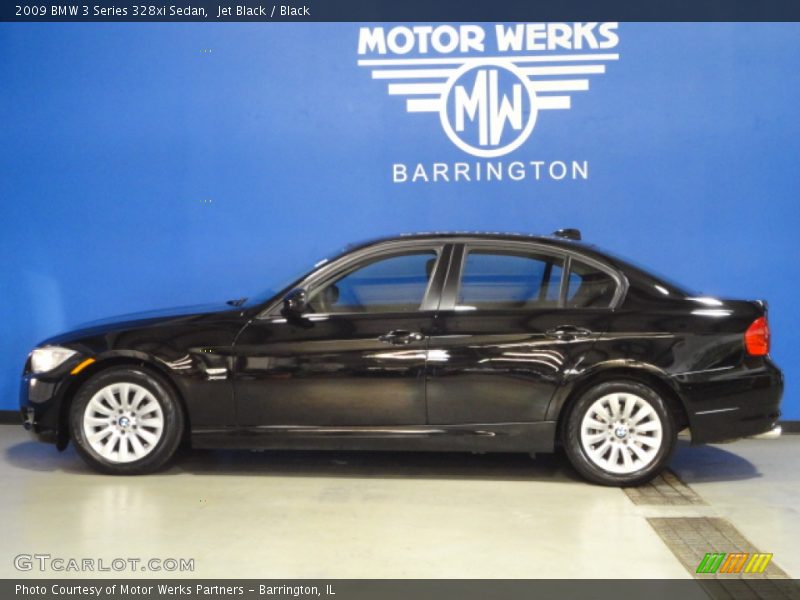 Jet Black / Black 2009 BMW 3 Series 328xi Sedan