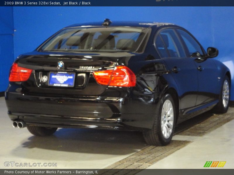 Jet Black / Black 2009 BMW 3 Series 328xi Sedan