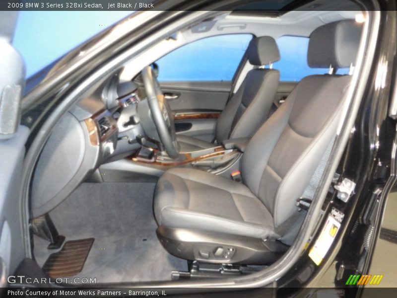Jet Black / Black 2009 BMW 3 Series 328xi Sedan