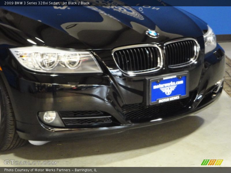 Jet Black / Black 2009 BMW 3 Series 328xi Sedan