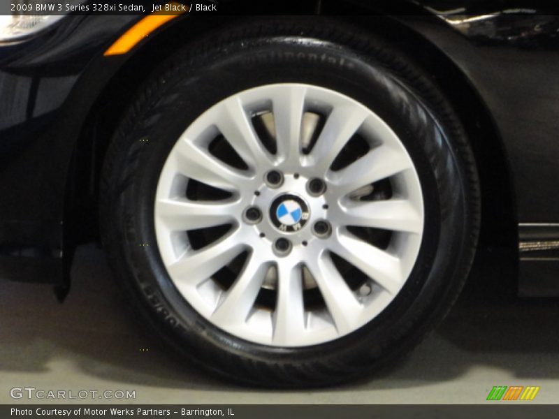 Jet Black / Black 2009 BMW 3 Series 328xi Sedan