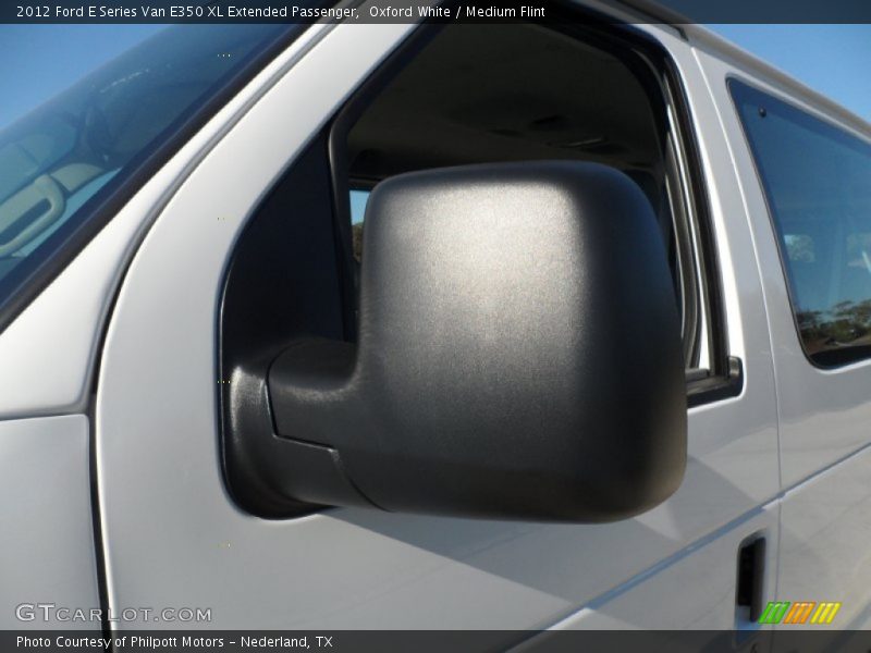 Oxford White / Medium Flint 2012 Ford E Series Van E350 XL Extended Passenger