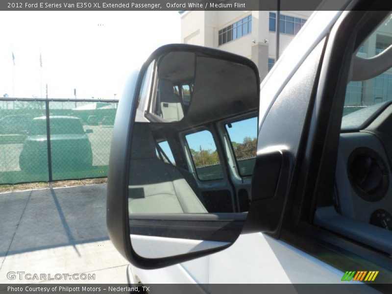 Oxford White / Medium Flint 2012 Ford E Series Van E350 XL Extended Passenger