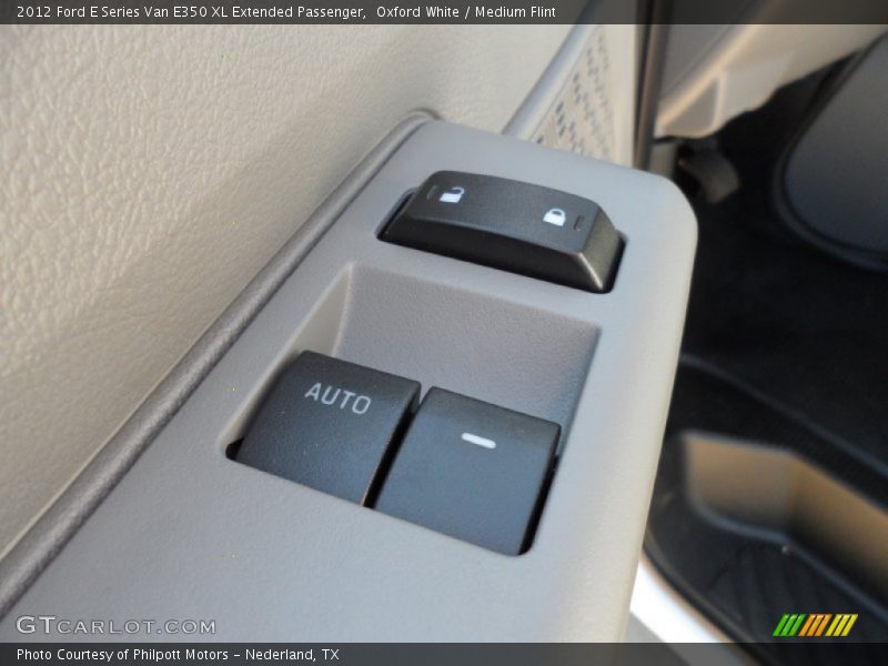 Oxford White / Medium Flint 2012 Ford E Series Van E350 XL Extended Passenger
