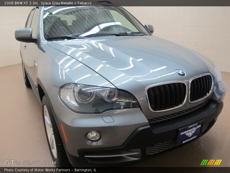 Space Grey Metallic / Tobacco 2008 BMW X5 3.0si