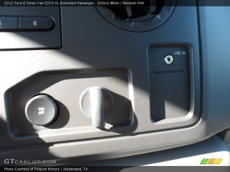 Oxford White / Medium Flint 2012 Ford E Series Van E350 XL Extended Passenger