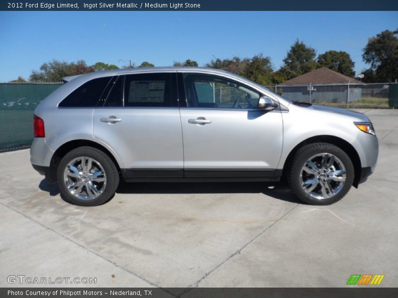  2012 Edge Limited Ingot Silver Metallic