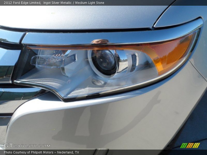 Ingot Silver Metallic / Medium Light Stone 2012 Ford Edge Limited