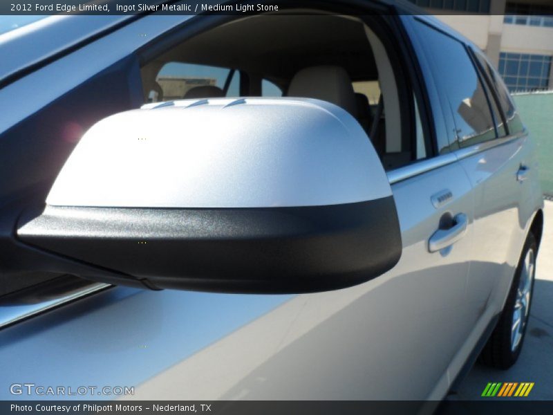 Ingot Silver Metallic / Medium Light Stone 2012 Ford Edge Limited