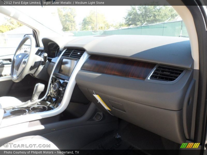 Ingot Silver Metallic / Medium Light Stone 2012 Ford Edge Limited