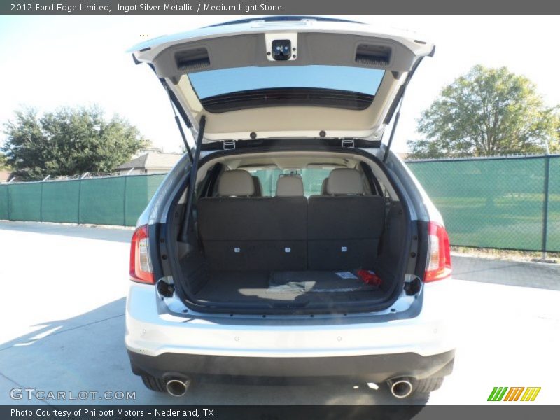 Ingot Silver Metallic / Medium Light Stone 2012 Ford Edge Limited