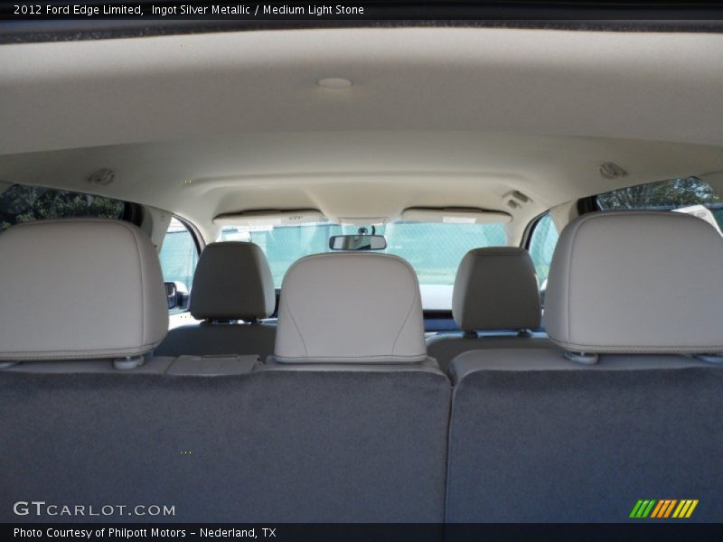 Ingot Silver Metallic / Medium Light Stone 2012 Ford Edge Limited