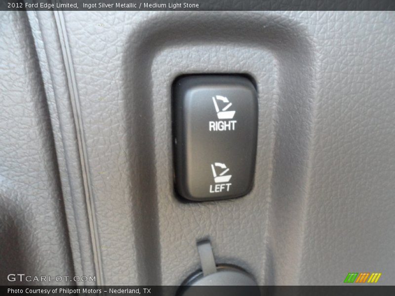 Ingot Silver Metallic / Medium Light Stone 2012 Ford Edge Limited
