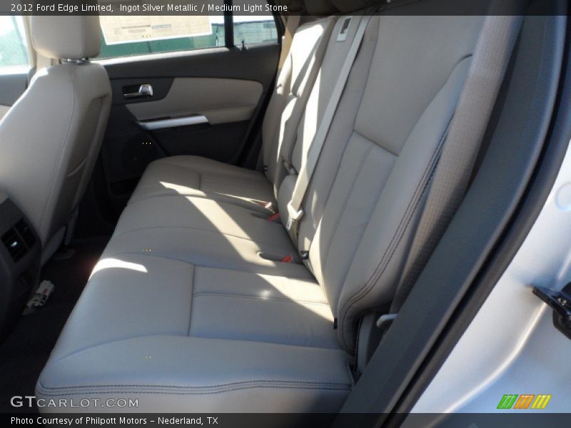 Ingot Silver Metallic / Medium Light Stone 2012 Ford Edge Limited