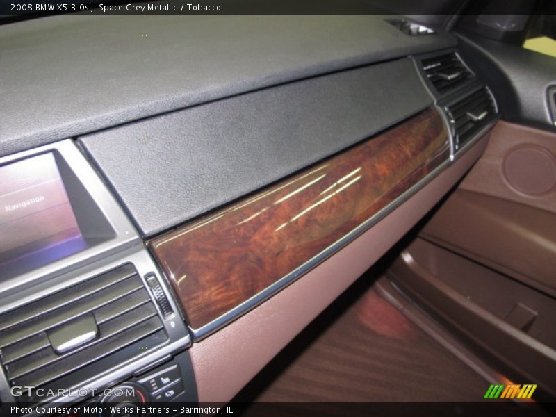 Space Grey Metallic / Tobacco 2008 BMW X5 3.0si