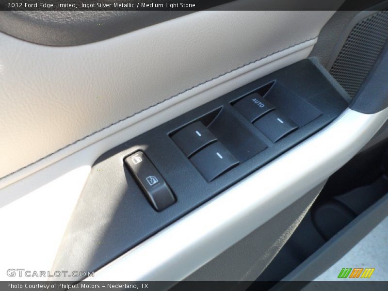 Ingot Silver Metallic / Medium Light Stone 2012 Ford Edge Limited