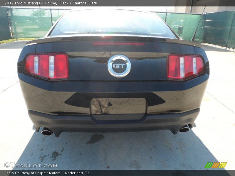 Black / Charcoal Black 2012 Ford Mustang GT Coupe