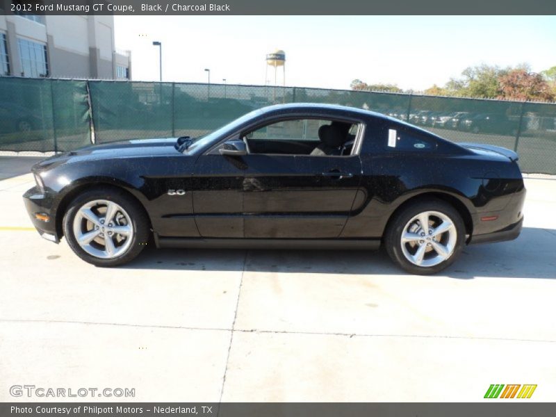 Black / Charcoal Black 2012 Ford Mustang GT Coupe