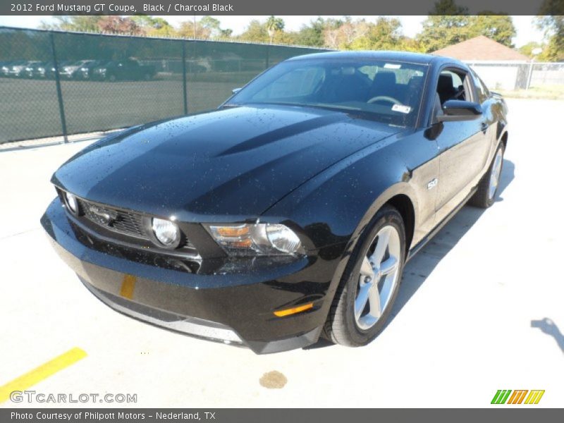 Black / Charcoal Black 2012 Ford Mustang GT Coupe