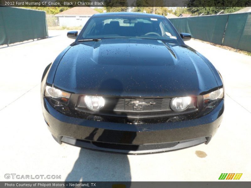 Black / Charcoal Black 2012 Ford Mustang GT Coupe
